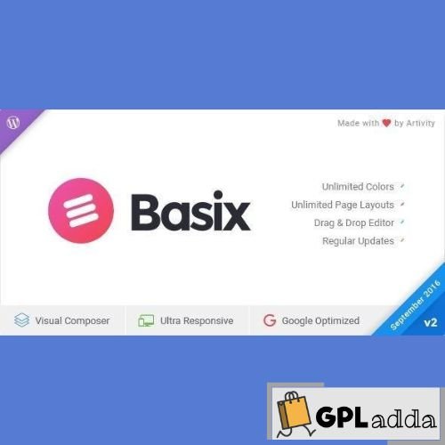 Basix – Responsive WordPress Theme