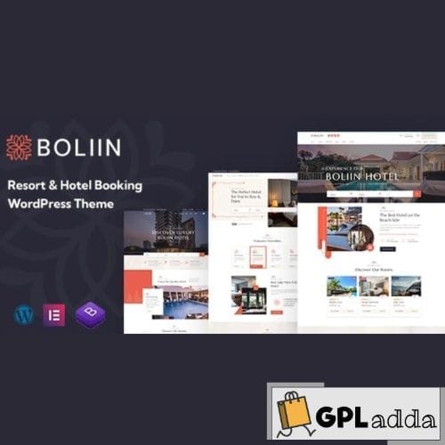 Boliin – Resort & Hotel Booking WordPress Theme