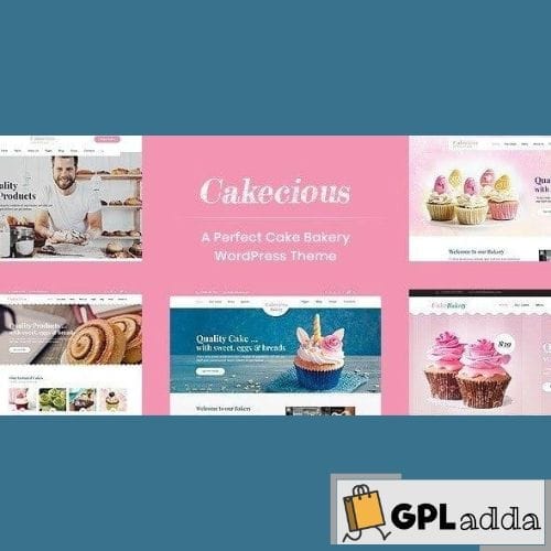 Cakecious – Cake Bakery Food WordPress Theme