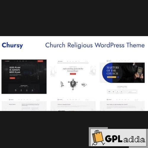 Chursy – Church Religious WordPress Theme