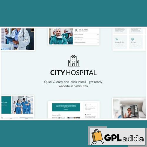 City Hospital – Health & Medical Elementor WordPress Theme