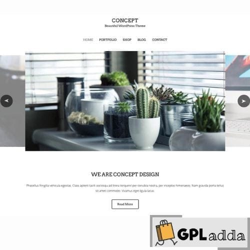 Concept WordPress Theme