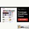 FrontPage – WordPress Theme