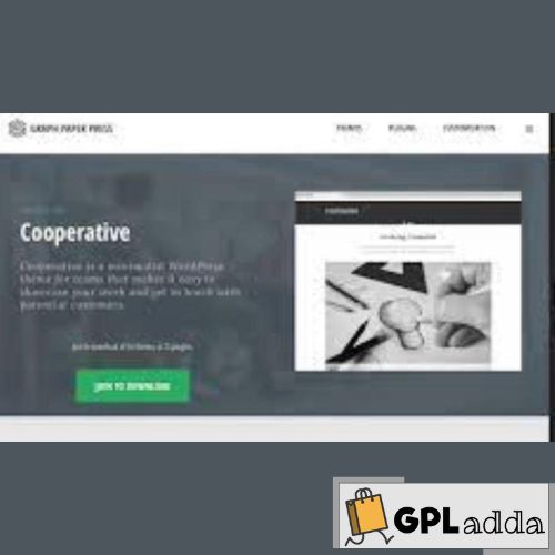 Graph Paper Press Cooperative WordPress Theme