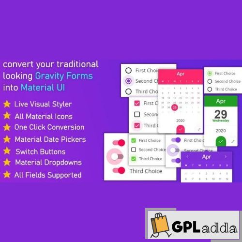 Gravitizer – Gravity Forms Material UI Styler