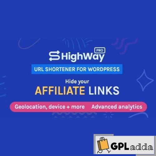 HighWayPro – URL Shortener & Link Cloaker for WordPress