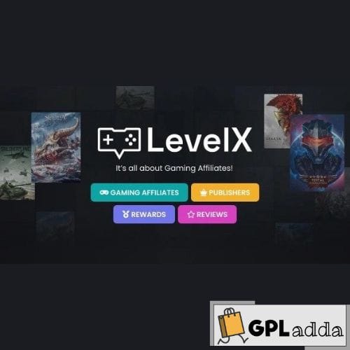 LevelX – Gaming Affiliate WordPress Theme