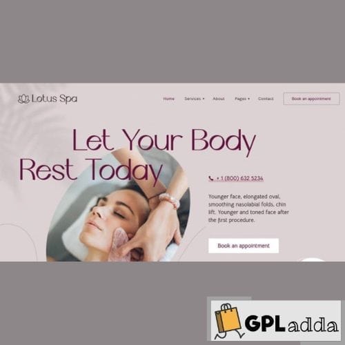 Lotus Spa – the Vibrant Salon & Spa WordPress Theme