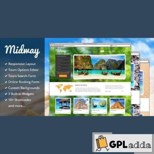 Midway – Responsive Travel WP Theme