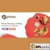 Pivoo – Food & Recipe Blog WordPress Theme