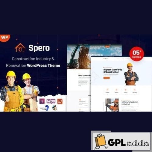 Spero – Construction Industry WordPress Theme