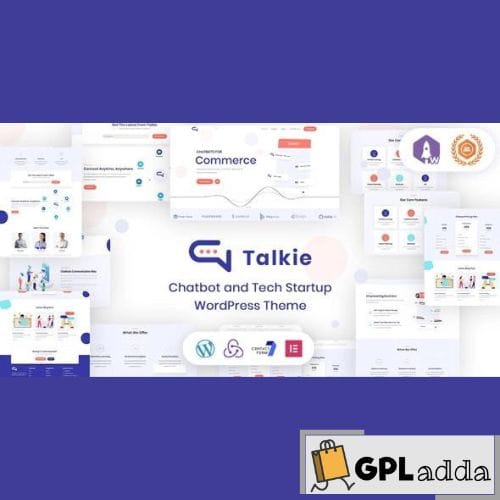 Talkie – Chatbot And Tech Startup WordPress Theme