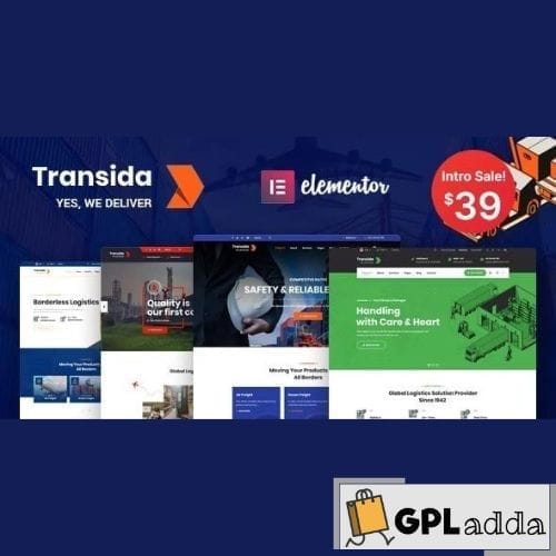 Transida – Logistics WordPress Theme