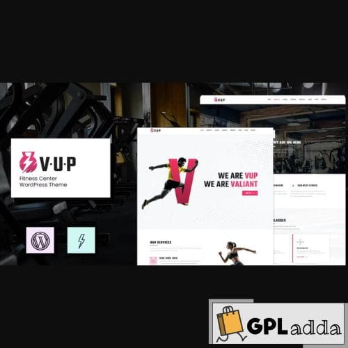 VUP – Fitness Center WordPress Theme