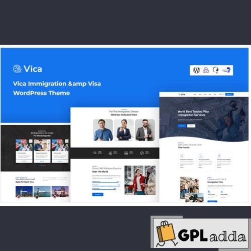 Vica – Immigration & Visa WordPress Theme