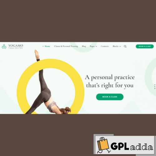 Yogamo – The Yoga WordPress Theme For Private And Group Sessions