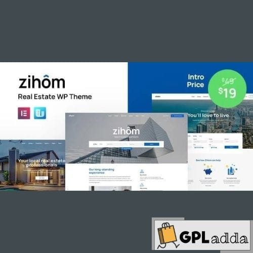 Zihom – Real Estate WordPress Theme