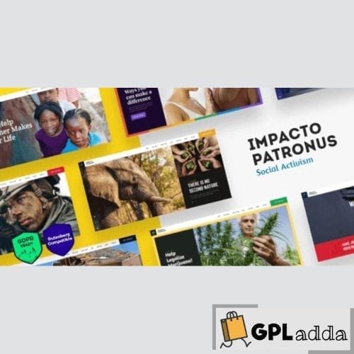 Impacto Patronus - Nature Protection, Petitions & Social Activism WordPress Theme + RTL
