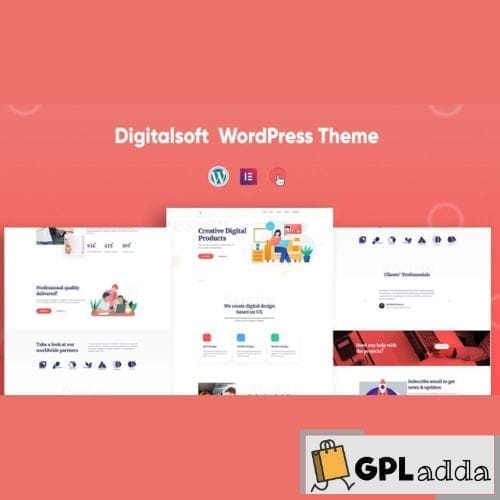 Digitalsoft – SaaS And Software Elementor WordPress Theme