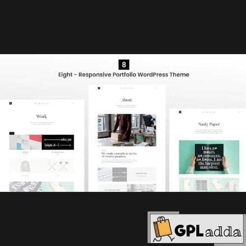 Eight – Responsive Portfolio WordPress Theme