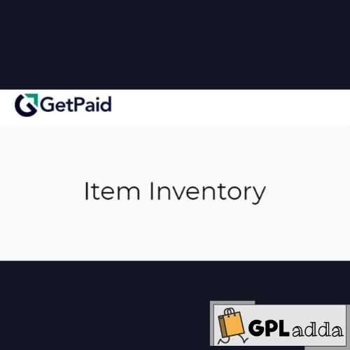 Get Paid Item Inventory Addon