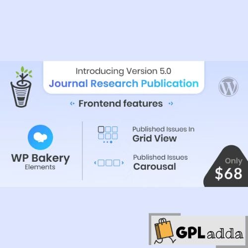 Journal Research Publication WordPress Plugin