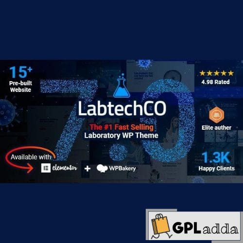 LabtechCO - Laboratory & Science Research WordPress Theme