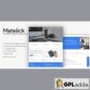 Matelick – Soft Material Corporate WordPress Theme