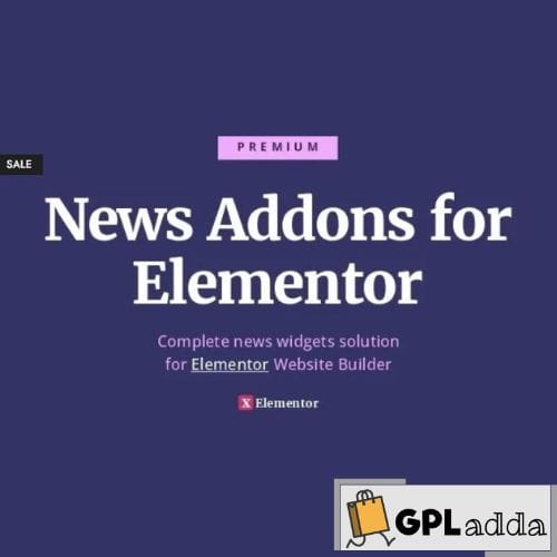 News Addons for Elementor – Ultimate News, Blog and Magazine Widgets