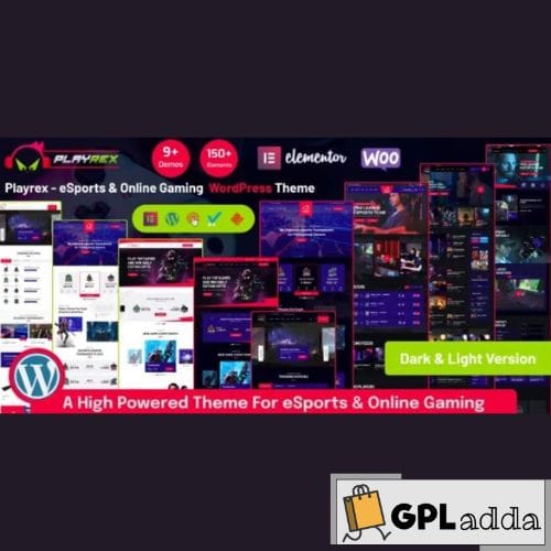 Playrex – eSports & Gaming WordPress Theme