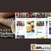 Pluto Personal Masonry Blog Theme For WordPress