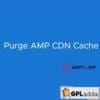 Purge AMP CDN Cache