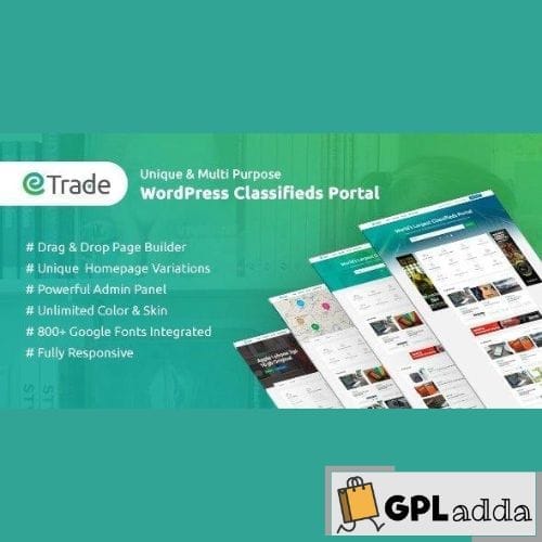 Trade – Modern Classified Ads WordPress Theme