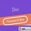 Divi Password Box Module