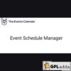 Event Schedule Manager