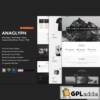 Anaglyph – One page Multipage WordPress Theme