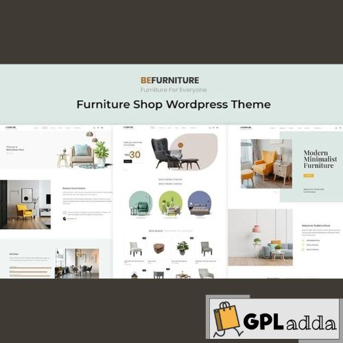 Befurniture – Furniture Shop FREE WooCommerce WordPress Theme