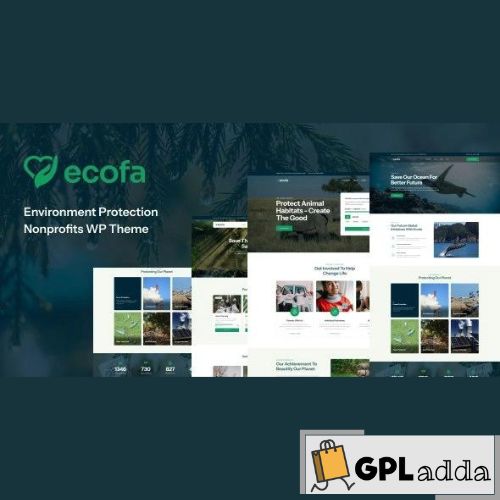 Ecofa – Environment Protection Nonprofits WordPress Theme