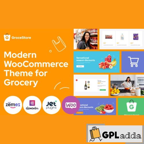 GroceStore – Bright And Attractive Grocery eCommerce Website WooCommerce Theme