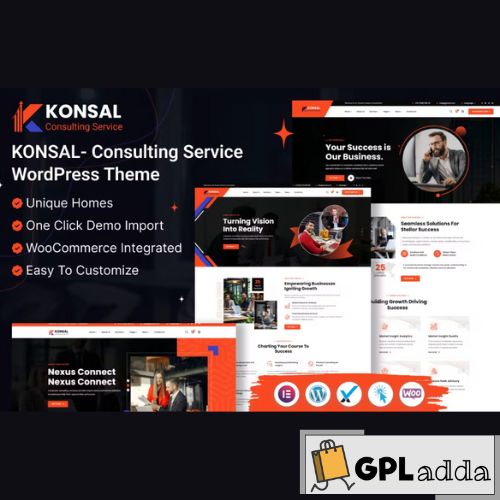 Konsal – Corporate Business & Consulting WordPress