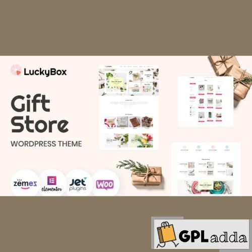 LuckyBox – Gift Store Elementor WooCommerce Theme