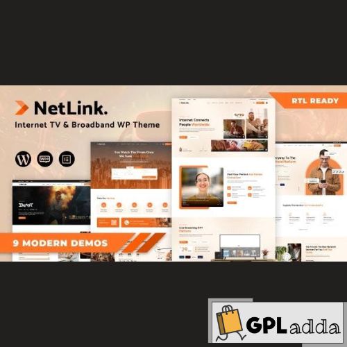 Netlink – Broadband TV & Internet Provider WordPress Theme