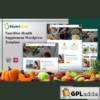 NutriDiet Health Supplement Wordpress Template WordPress Theme