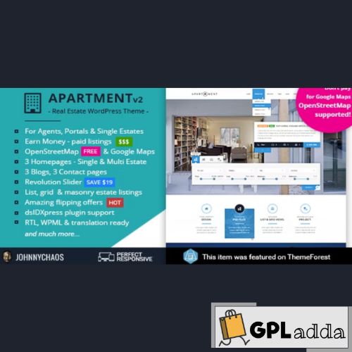 Apartment WP – Real Estate Responsive WordPress Theme