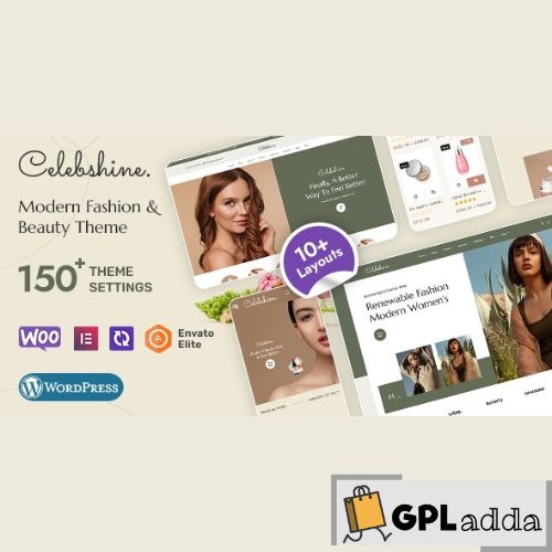 Celebshine – WooCommerce Theme for Fashion & Beauty Cosmetics