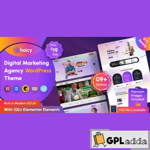 Choicy – Digital Marketing Agency WordPress Theme
