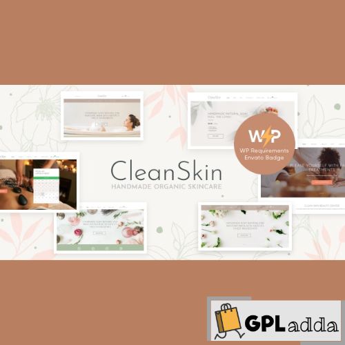 CleanSkin - Handmade Organic Soap & Natural Cosmetics Shop WordPress Theme