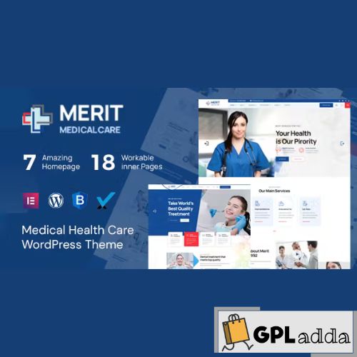 Merit – Health & Medical WordPress Theme & RTL Ready