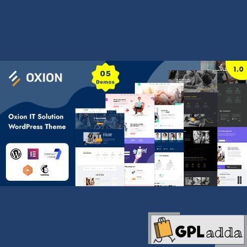 Oxion – IT Solutions and Services WordPress Theme