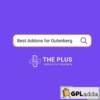 The Plus Addons for Gutenberg Block Editor